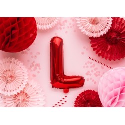 Palloncini in Alluminio Elio  Lettere NOEL Rosse  35 cm. n4