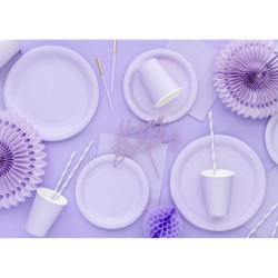 6 Piatti Lavanda Ø23 cm - Cartone. n°1