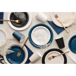 6 Bicchieri Blu Navy 25 cl - Cartone. n�2