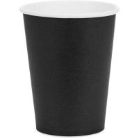 6 Bicchieri Neri 25 cl - Cartone