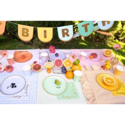 6 Bicchieri Misti con Bordo Dorato,  22 cl - Cartone. n�1