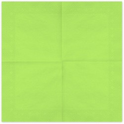 20 Tovaglioli Verde Pastello 33 cm - Carta. n�1