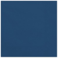 20 tovaglioli blu navy 33 cm - Carta