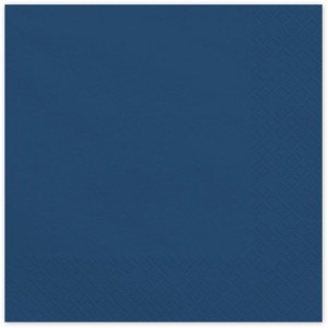 20 tovaglioli blu navy 33 cm - Carta