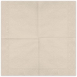 20 Tovaglioli Beige 33 cm - Carta. n�1