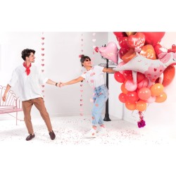 Palloncino in alluminio a forma di cuore con freccia,  55 cm. n�4