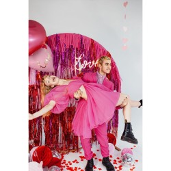 Palloncino in alluminio a forma di cuore con freccia,  55 cm. n�7