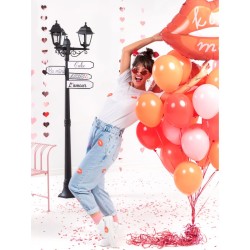 Coriandoli a forma di cuore rosso - 15 g. n�4