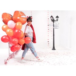 Coriandoli a forma di cuore rosso - 15 g. n�6