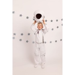 Costume da astronauta bianco - Taglia 116-128 cm. n�3