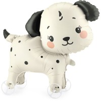 Palla per cani in alluminio con ruote - 65 cm