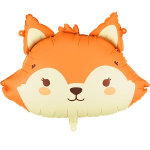 Palloncino in foil a forma di volpe 57 cm