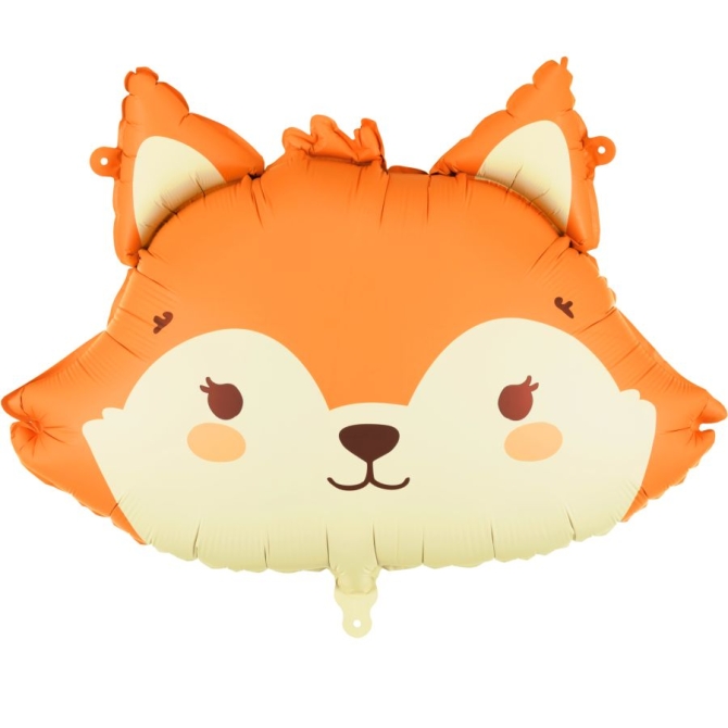 Palloncino in foil a forma di volpe 57 cm 
