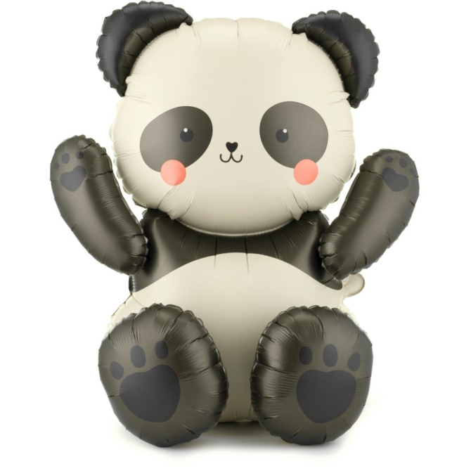 Palla di lamina a forma di panda gigante - 72 cm 