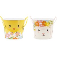 Set di 2 secchielli di Pasqua