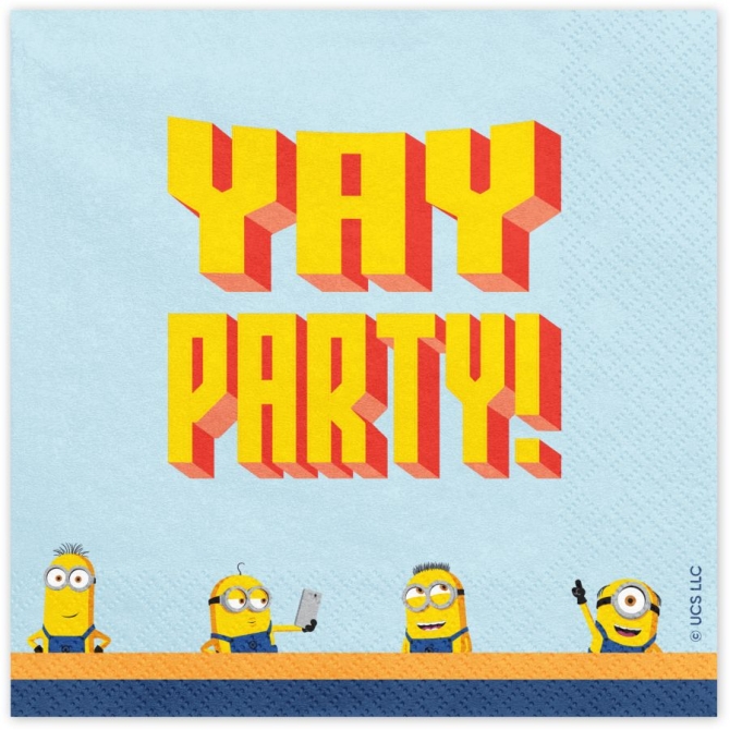 20 tovaglioli dei Minions 