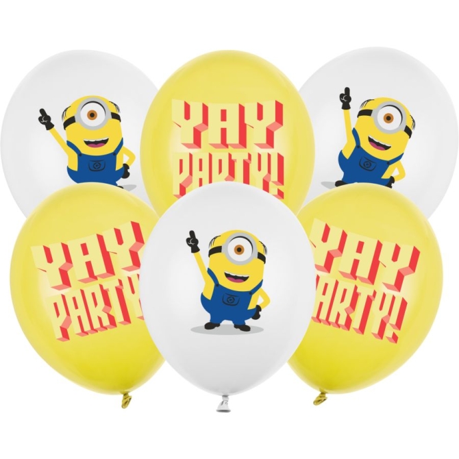 6 palloncini dei Minions 