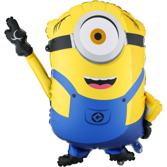Palloncino gigante in lamina dei Minions Mel � 72 cm 