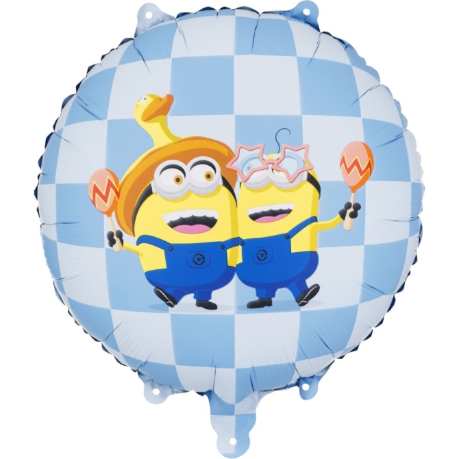 Palloncino Minions in lamina di elio � �35 cm 