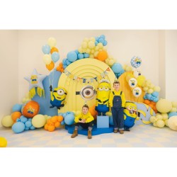 Palloncino Minions in lamina di elio � �35 cm. n�3