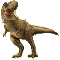 Palloncino gigante in lamina metallica a forma di T-Rex di Jurassic World, 98 cm
