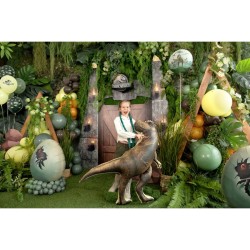 Palloncino gigante in lamina metallica a forma di T-Rex di Jurassic World,  98 cm. n�2