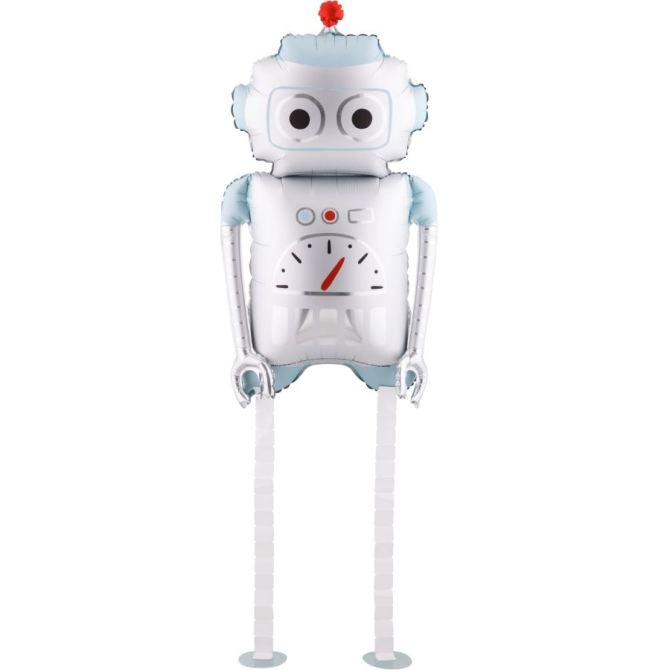 Robot gigante in palloncino di alluminio � 80 cm 