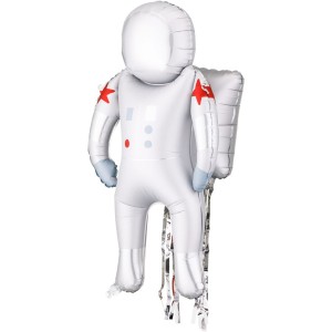 Palloncino gigante a forma di astronauta in lamina metallica � 81 cm