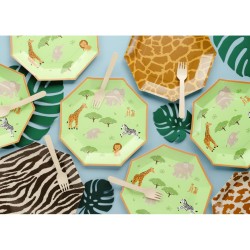 6 piattini Baby Safari. n°1