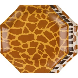 6 piatti in stile safari chic