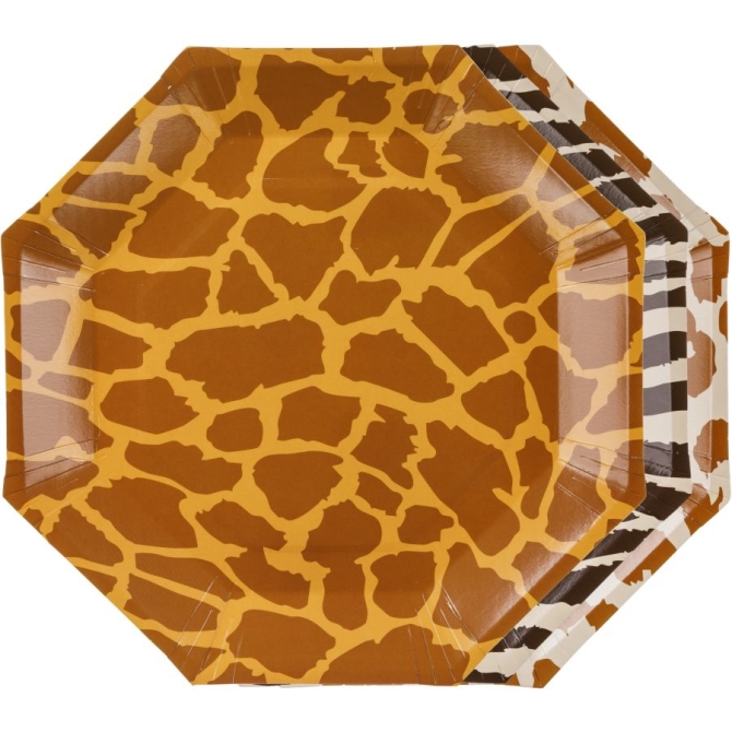 6 piatti in stile safari chic 