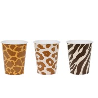 6 tazze Safari Chic