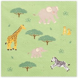 Scatola regalo grande per baby-baby a tema safari. n�2