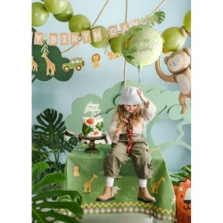 Palloncino in alluminio per elio Safari 