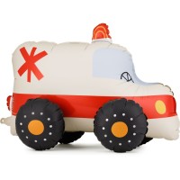 Pallone ambulanza gigante in alluminio riempito di elio � 68 cm