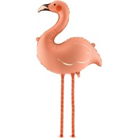 Palloncino a forma di fenicottero in piedi � 67 cm