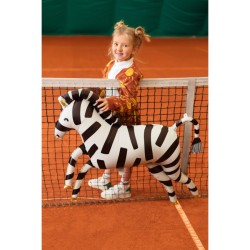 Palloncino gigante a forma di zebra in lamina di elio � 100 cm. n�1