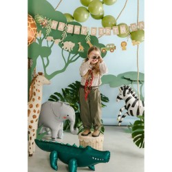 Palloncino gigante a forma di zebra in lamina di elio � 100 cm. n�4