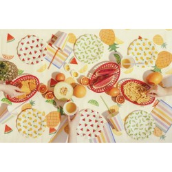 6 piatti di frutta. n�3