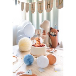 5 decorazioni per torte a forma di orsetto. n°1