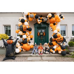 Palloncino in alluminio Spaventapasseri Gigante su Piedistallo � XXL � 152 cm. n�3