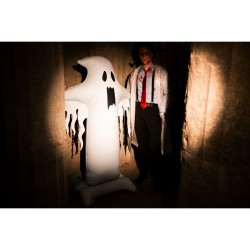 Palloncino gigante a forma di fantasma in lamina con supporto � XXL � 165 cm. n�3