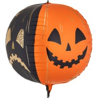 Palloncino in lamina riempito di elio � Zucche spettrali � � 50 cm