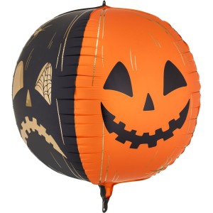 Palloncino in lamina riempito di elio � Zucche spettrali � � 50 cm
