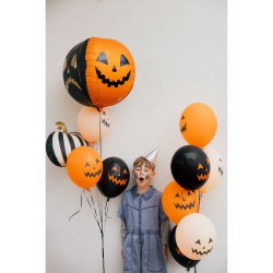 Bouquet di 6 palloncini a forma di zucca. n�2