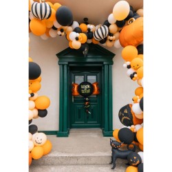 Bouquet di 6 palloncini a forma di zucca. n�6