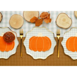 20 tovaglioli a forma di zucca. n�1