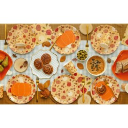20 tovaglioli a forma di zucca. n�4
