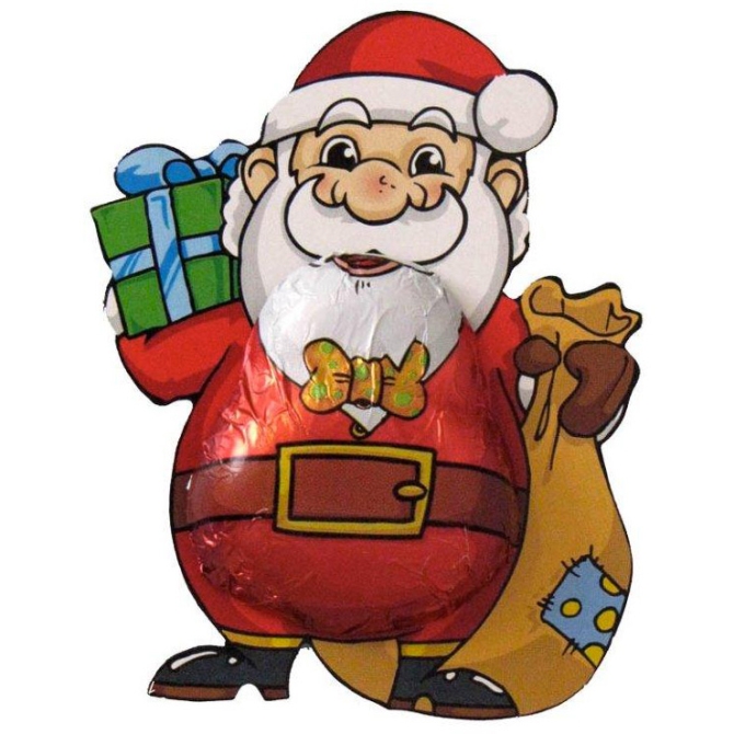 3 Babbo Natale al cioccolato 