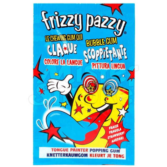 Frizzy Pazzy Lingua Blu 